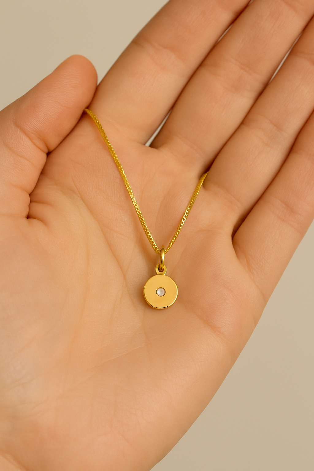 The Sol Disc Necklace