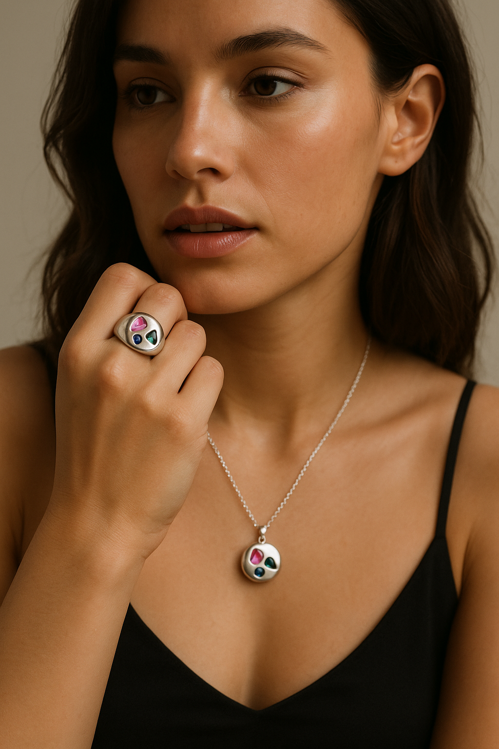 The Tria Amulet Necklace