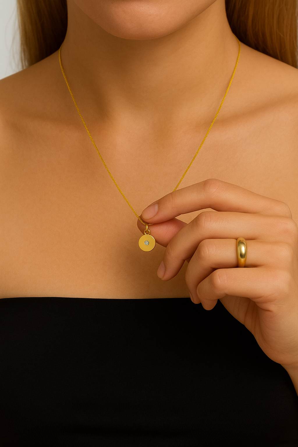 The Sol Disc Necklace